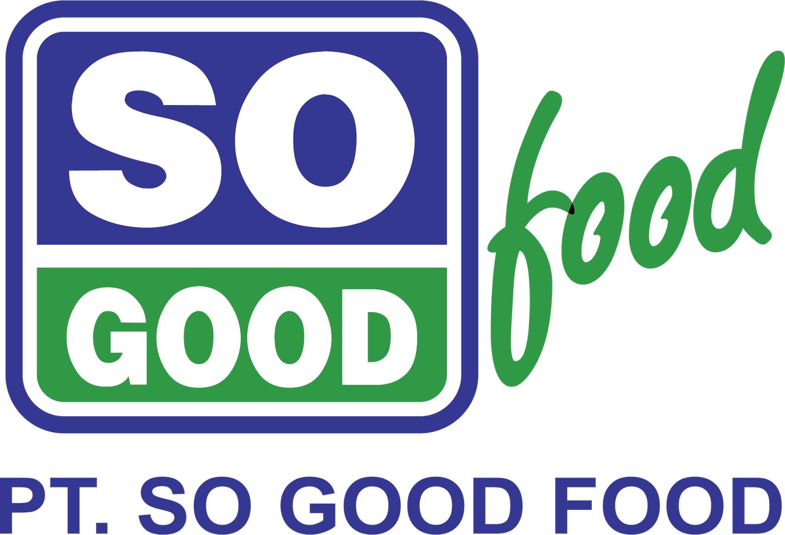 Logo So Good Food. PT